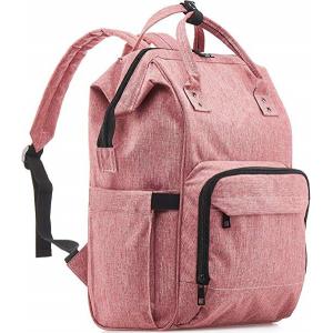Waterproof Baby Girl Diaper Backpack , Stylish Maternity Nappy Bag Backpack