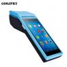 China 5.5 Inch Touch Screen display Handheld Terminal 3G Android Mini Pos Machine with Bluetooth Wifi Thermal Mini Pos Printer wholesale