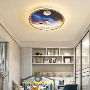 Modern Simple Ceiling Lights For Children's Room Boys Girls Designer astronaut Ceiling Light(WH-MA-293)