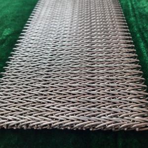                  Metal Stainless Steel Chain Link Balance Spiral Wire Food Conveyor Mesh Belt for Cooling Furnace Oven Heat Tunnel Dryer Bakery             