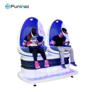 China Power Rating Virtual Reality Machine Double Seats Capsule 9d Vr Egg Cinema supplier