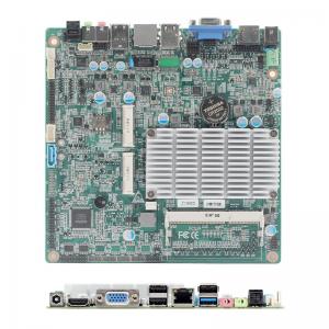 OEM Fanless Mini Itx Motherboard , Desktop Computer Motherboard With A DDR3 Ram Socket