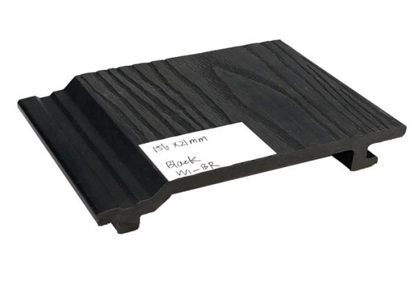 Brush Wood Plastic Composite Siding WPC Ceiling Cladding Embossing