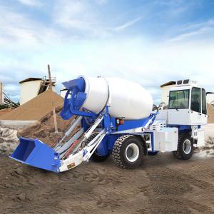 China 6480kg Self Loading Concrete Mixer Truck  Transit Mixer For Build Roads HWJB200 supplier