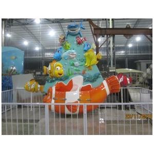 China Mini Golden Fish Kids Amusement Rides , Children Entertainment Equipment supplier