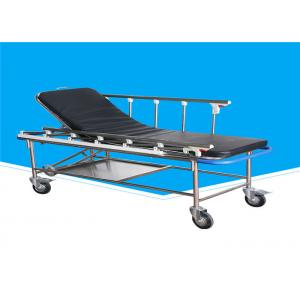 Compact Hill Rom Transport Stretcher , Lightweight Folding Stretcher With Wheels