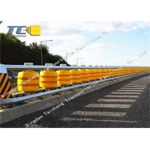 China Safe Road Traffic Barrier EVA Material Safety Roller Barrier supplier