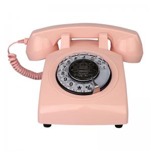 Wired LAN Corded Landline Phone Old Style Vintage Wall Telephone