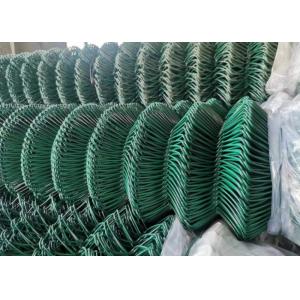 PVC Coated Galvanized Cyclone Chain Link Fence 8" 60x60