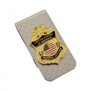 China Blank Cool Magnetic Stainless Steel Custom New Metal Money Clip Wholesale For Men supplier