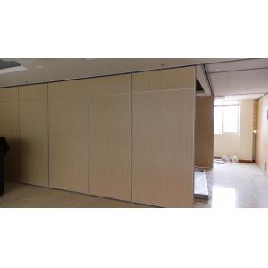 China Commercial Sliding Modular Assemble Sound proof Partition Wall For Office Room supplier