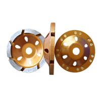 China 4 Metal Diamond Grinding Disc Concrete Grinding Blade Cup Wheel on sale