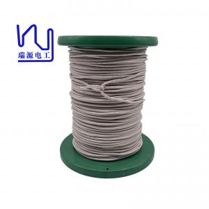 China 40 Awg Enamelled Wire Strands Served Nylon High Voltage Copper Litz supplier