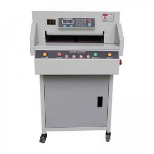 China Auto Paper Push Way A3 Electric Paper Cutting Machine with 40mm Cutting Thickness supplier