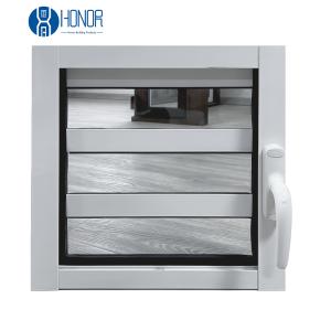 China Standard Aluminium Glass Shutter Louver Window With Mosquito Net wholesale