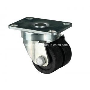 China Bolt Bearing Type 2 150kg Black PA Plate Swivel Caster 6112-13 for Caster Application supplier