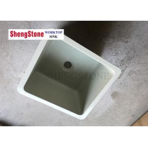 Corrosion Resistant Chemistry Lab Sink Light Surface With Epoxy Resin Material