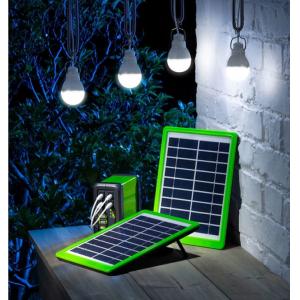 China 3W Garage Solar Lighting Kit  / 5400K Solar Camping Light Kit Lightweight supplier