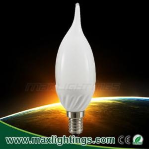 ceramic candle bulb,e14 led bulb,5W led bulb,e14 bulb,best led light bulbs,led supplier