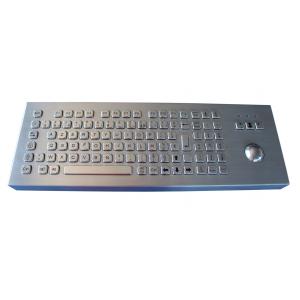 100 Keys Metal Desktop Stainless Steel Keyboard With Numeric Keypad