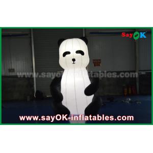 China Durable Custom Inflatable Products , Animal Inflatable Panda Cartoon For Advertising supplier