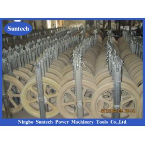 400x80mm High Strength Conductor Cable Stringing Pulley Blocks