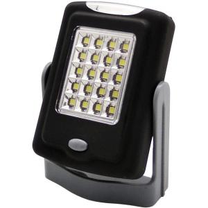 Mini Hand Held Led Work Light 10x6.9x3.5cm ABS 69g Black With Rubber Painting