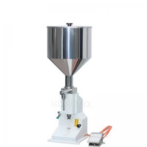 China Small Pneumatic Cream Filling Machine 50ml For Cosmetic Face supplier