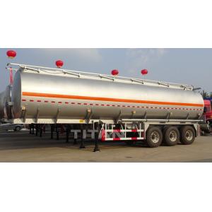 China 40 cbm aluminium alloy fuel tankers trailer aluminium fuel tanks supplier