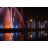 Amazing Dubai Water Fountain , LED Light Show Fountain Novel / Scientific Design
