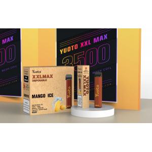 China OEM Latest Design Yuoto Disposable E Cigarettes Big Smoke 3500puffs 9ml Fruit Flavor supplier