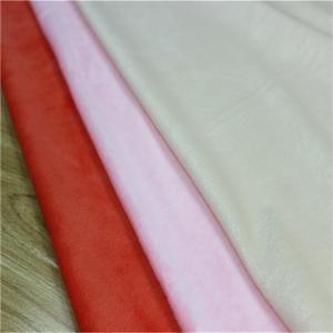 China buy plush fabric super-soft short hair velvet printed short pile plush fabric supplier