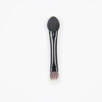 China Double Ended eyeshadow Brush Makeup Kit Aluminum Handle on sale