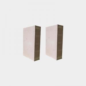 ZrO2 65% Zircon Refractory Bricks Low Porosity Zircon Brick For Glass Kiln