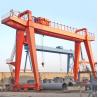 Double Beam Workshop Gantry Crane 20 Ton For Lifting Steel Plate / Fabrication