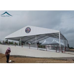 White PVC Roof  Outdoor Sports Tents  Wide Space For 100 People