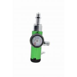 Aluminum Brass Portable Oxygen Regulator , Click Adjustable High Pressure Regulator