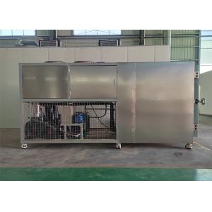 Air Cooled Food Vacuum Freeze Dryer High Efficient Refrigeration 100 Kg/Batch