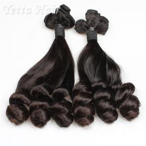 China Real Indian Funmi Virgin Hair , Remy Human Hair Weave For Black Women supplier