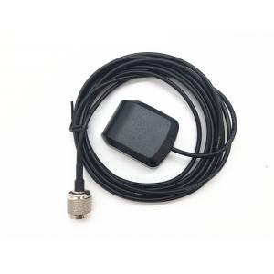 China TNC Male Connector Portable Car GPS Antenna , Vehicle Gps Antenna With RG 174 3 M Cable supplier