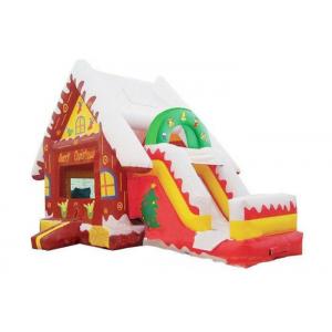 China Big Festival Inflatable Bounce House Slide Combo Bouncer Jumping House For Christmas supplier