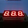 China 0.4 Inch Super Bright Red 7 Segment LED Display Triple Digit Common Anode wholesale