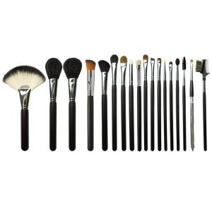 Luxury OEM 18PCS Complete Makeup Brush Natural Goats Hair For Artist
