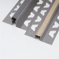 China Anti Rust Stainless Steel Movement Joint Ceramic Tile Movement Joints on sale