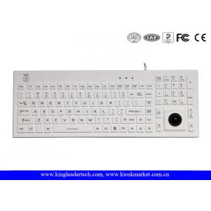 Norway Layout Silicone Waterproof Keyboard With Trackball And Customizable Layout