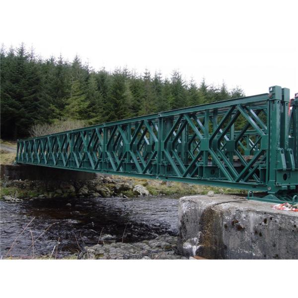 ASTM Q345b Steel Temporary Bailey Bridge Construction Army Military