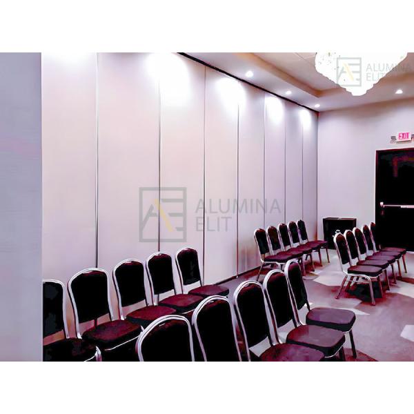 China 15mm MDF Magnesium Board 105mm Thickness Up to 6M Height Acoustic Partition Wall Movable Partition Wall wholesale