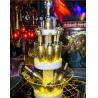 2015 New Arrival LED ice bucket For bar nightclub led three layer Acrylic Ice