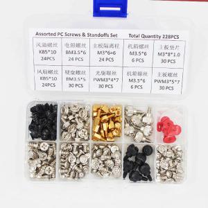 China Assorted PC Screw Brass Standoffs Set for Computer Laptop ISO9001 2015 Certified supplier
