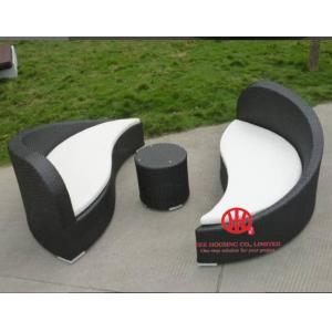 China Modern design garden furniture outdoor sun bed with cushion supplier